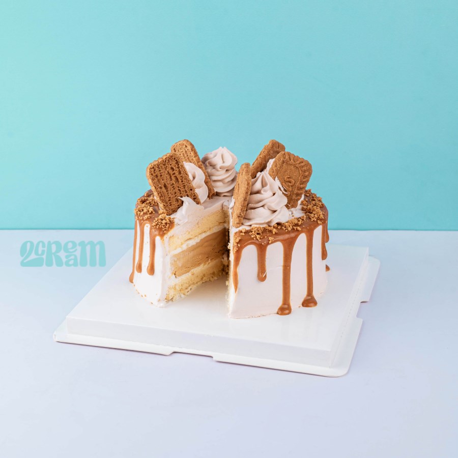 Bánh Sinh Nhật Nhân Kem Vị Caramel