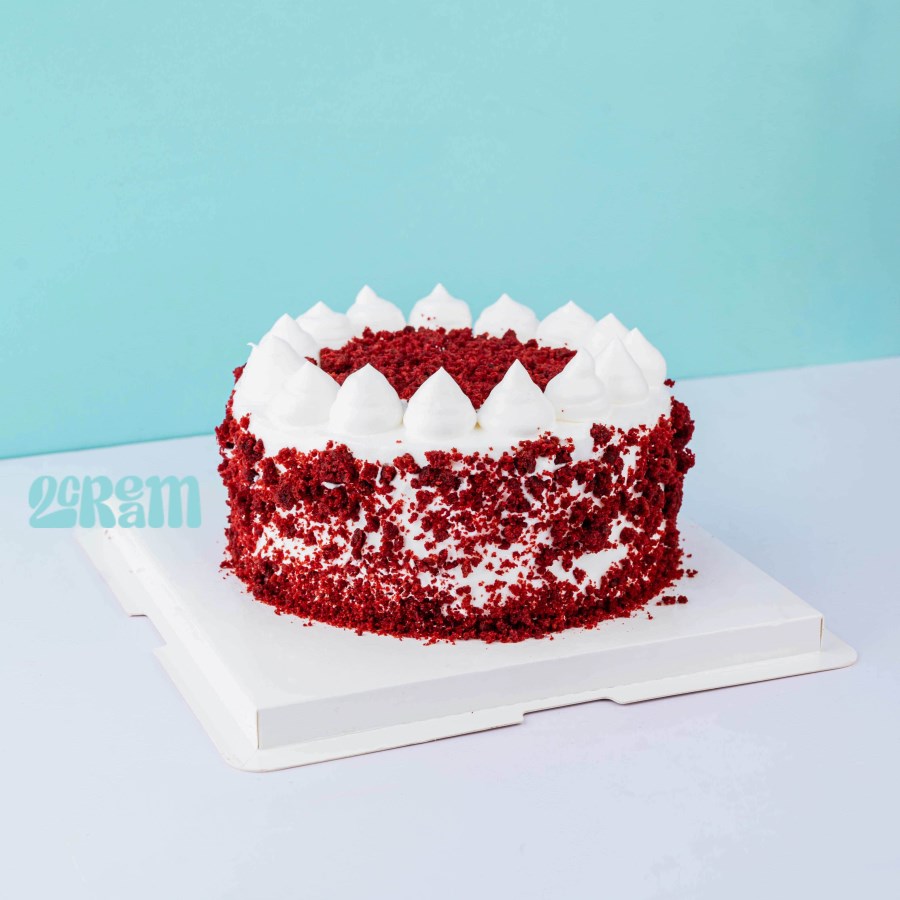 Bánh Sinh Nhật Nhân Kem Vị Red Velvet Phô Mai