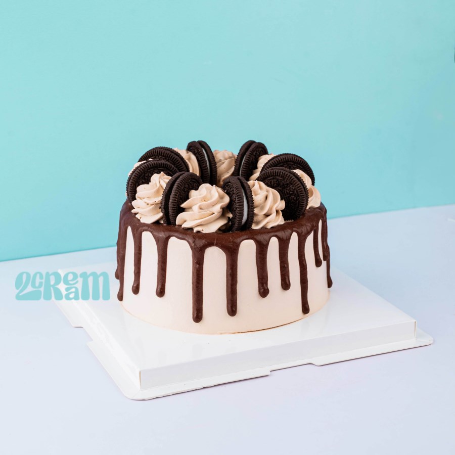 Bánh Sinh Nhật Nhân Kem Vị Vani Oreo